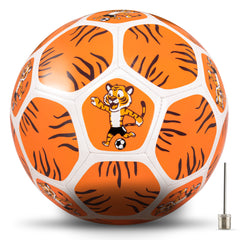 Kinderfußball Tiger für kleine Fußballfans