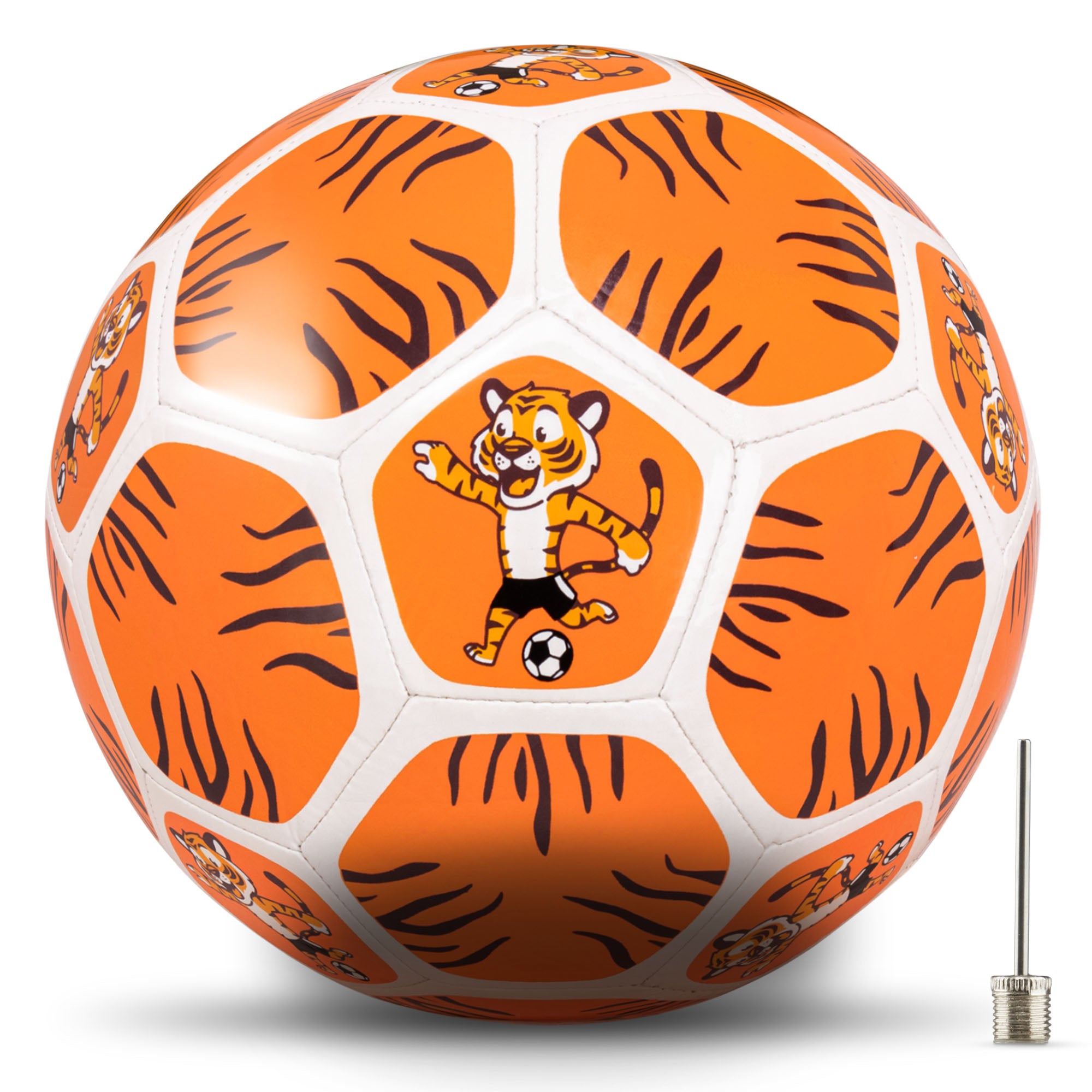 Kinderfußball Tiger für kleine Fußballfans
