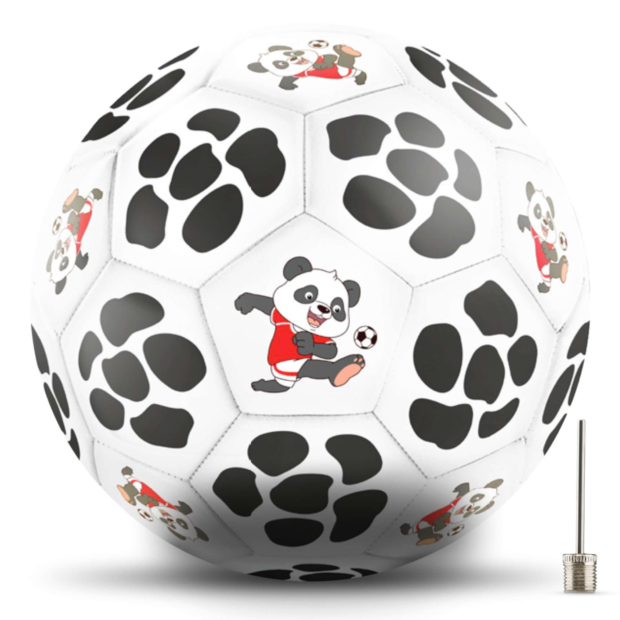 Kinderfußball Panda für kleine Tierfreunde